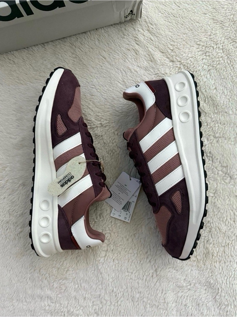 Men’s Adidas Sneakers, Run84, CloudFoam, Size 11.5, NIB